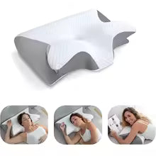 Orthopedic Memory Foam Pillow – Butterfly Shape for Neck Support